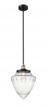 Innovations Lighting 616-1SH-BAB-G664-12 - Bullet - 1 Light - 12 inch - Black Antique Brass - Cord hung - Mini Pendant