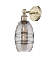 Innovations Lighting 616-1W-AB-G557-6SM - Vaz - 1 Light - 6 inch - Antique Brass - Sconce