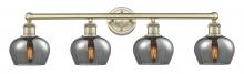 Innovations Lighting 616-4W-AB-G93 - Fenton - 4 Light - 34 inch - Antique Brass - Bath Vanity Light