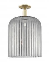 Innovations Lighting 716-1C-AB-G559-12SM - Bridal Veil - 1 Light - 12 inch - Antique Brass - Semi-Flush Mount
