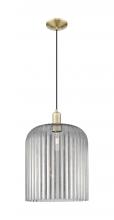 Innovations Lighting 716-1P-AB-G559-12SM - Bridal Veil - 1 Light - 12 inch - Antique Brass - Cord hung - Mini Pendant