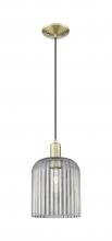 Innovations Lighting 716-1P-AB-G559-8SM - Bridal Veil - 1 Light - 8 inch - Antique Brass - Cord hung - Mini Pendant