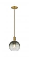 Innovations Lighting 716-1P-BB-G483-8SL - Brookhaven Globe - 1 Light - 6 inch - Brushed Brass - Cord hung - Mini Pendant