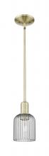 Innovations Lighting 716-1S-AB-G559-5SM - Bridal Veil - 1 Light - 6 inch - Antique Brass - Mini Pendant