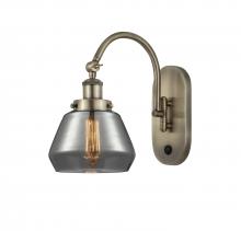 Innovations Lighting 918-1W-AB-G173 - Fulton - 1 Light - 7 inch - Antique Brass - Sconce