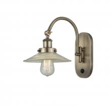 Innovations Lighting 918-1W-AB-G2-LED - Halophane - 1 Light - 9 inch - Antique Brass - Sconce