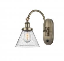 Innovations Lighting 918-1W-AB-G44-LED - Cone - 1 Light - 8 inch - Antique Brass - Adjustable Swing Arm