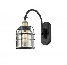 Innovations Lighting 918-1W-BAB-G58-CE - Bell Cage - 1 Light - 6 inch - Black Antique Brass - Sconce
