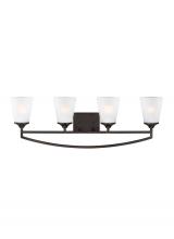 Generation Lighting 4424504-710 - Hanford Four Light Wall/ Bath