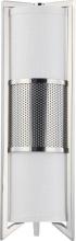 Nuvo 60/4339 - 3-Light Vertical Wall Sconce in Polished Nickel Finish with Slate Gray Shade and (3) 13W GU24 Lamps