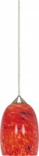 Nuvo 60/666 - 1 Light - 5" - Halogen Pendant - Molten Lava Brandy