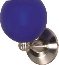 Nuvo 60/694 - 1 Light - 6" - Halogen Wall Fixture - Cobalt Sphere
