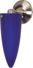 Nuvo 60/697 - 1 Light - 4" - Halogen Wall Fixture - Cobalt Cone