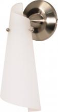 Nuvo 60/704 - 1 Light - 5" - Halogen Wall Fixture - Arctic Paper Twist