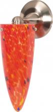 Nuvo 60/705 - 1 Light - 4" - Halogen Wall Fixture - Molten Lava Cone