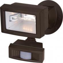 Nuvo SF76/505 - 1 Light - 5" - Flood Light; Exterior - Mini Halogen w/Motion Sensor