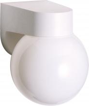 Nuvo SF77/729 - 1 Light - 6" - Porch; Wall - With Lexan Globe