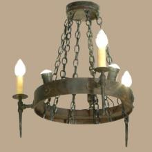 Meyda White 112811 - 27" Wide Warwick 6 Light Chandelier