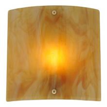 Meyda White 118861 - 11"W Metro Fusion Auburn Wall Sconce