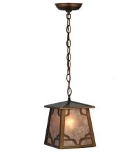 Meyda White 126812 - 7"Square Kirkpatrick Mini Pendant