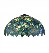 Meyda White 133915 - 18" Wide Wisteria Shade