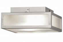 Meyda White 149545 - 12"Sq Quadrato Flushmount