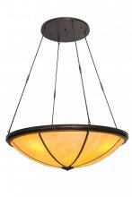 Meyda White 160070 - 72"W Commerce Inverted Pendant