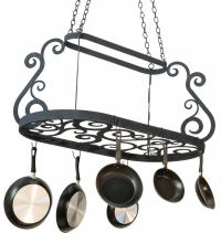 Meyda White 178005 - 48"L Neo Pot Rack