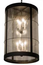 Meyda White 182366 - 22"W Villa Pendant