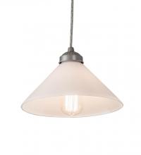 Meyda White 195362 - 10" Wide Elijah Pendant