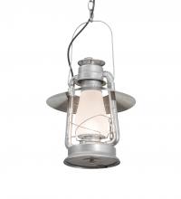 Meyda White 203593 - 13" Wide Miners Lantern Pendant