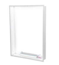 Meyda White 204454 - 23" Wide X 31" High White LED Backlit Window Box