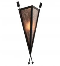 Meyda White 213384 - 10" Wide Desert Arrow Wall Sconce