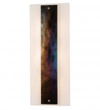 Meyda White 215658 - 12" Wide Metro Aurora Borealis Wall Sconce